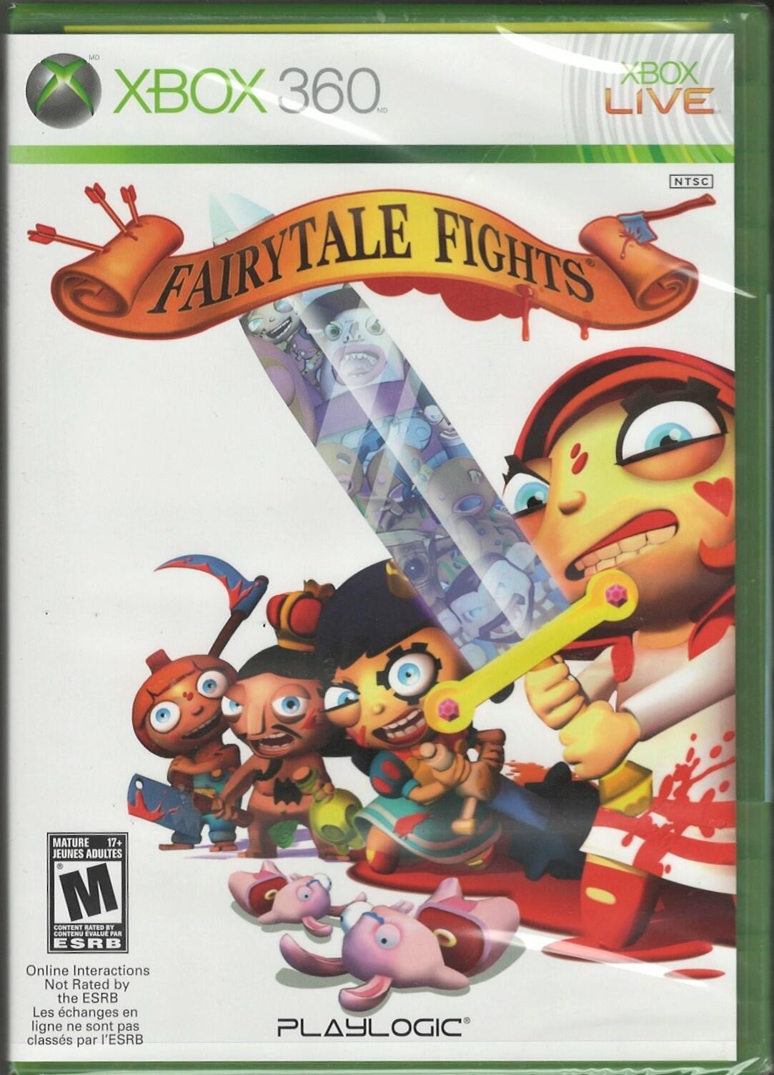Fairytale Fights Xbox 360 (Brand New Factory Sealed US Version) Xbox 360, Xbox 3 北米版 Xbox 360 Xbox360 海外版ソフト
