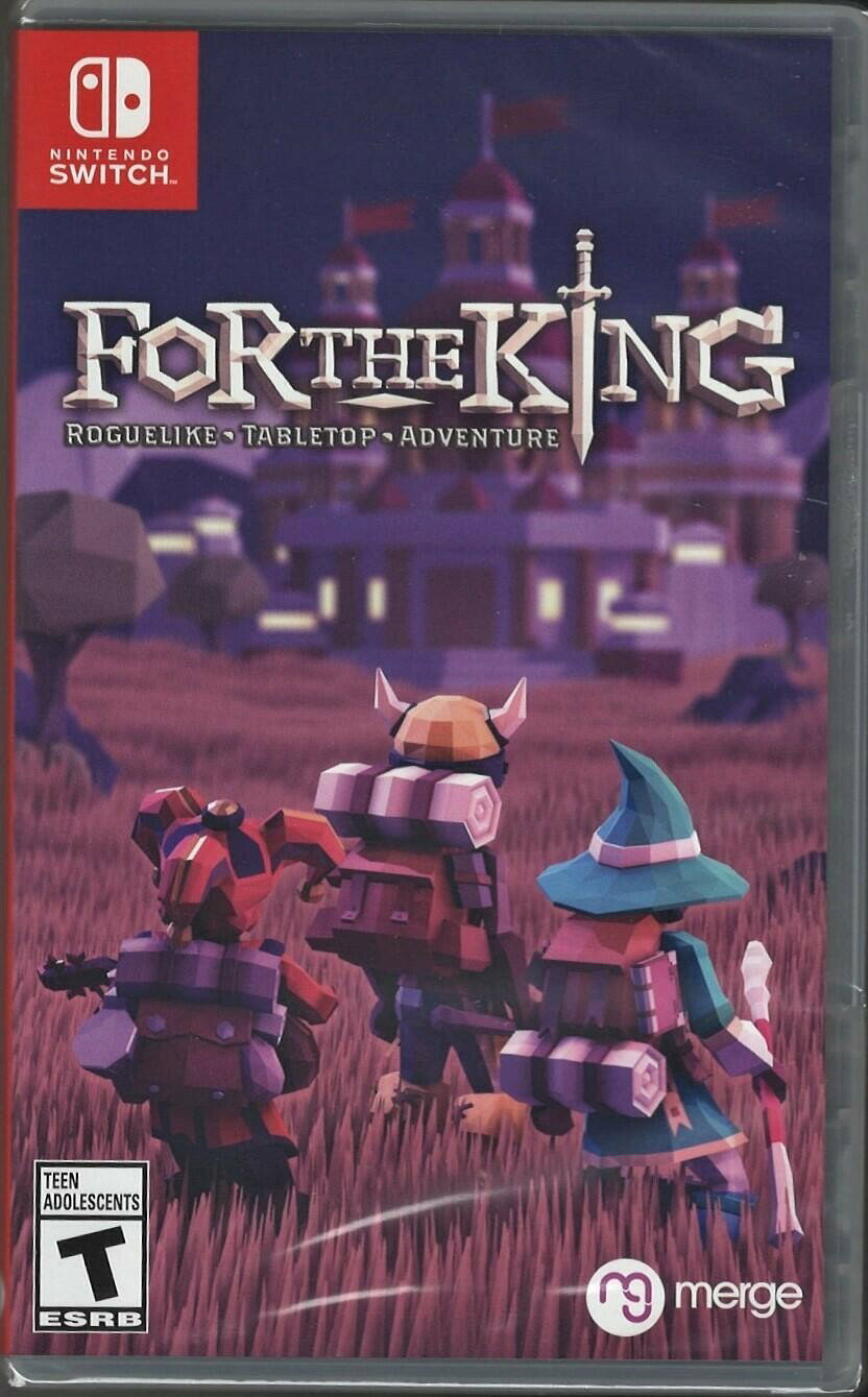 PRODUCT DETAILS 【商品情報】・商品名：For The King NSW (Brand New Factory Sealed US Version) Nintendo Switch,Nintendo・対応機種：ニンテンドースイッチ（Switch）・仕様：北米版（NTSC-U/C）・言語：英語【コンディション】・新品未開封の海外直輸入品です。・パッケージに輸送によるスレ・小傷がある場合があります。 ■ 北米版ゲームについてのご注意（必ずお読みください） 【北米版 ゲームについてのご注意】こちらの商品は、北米版（海外仕様）のゲームソフトです。・ニンテンドースイッチ（Switch）本体はリージョンフリーのため、日本国内の本体でもプレイいただけます。・ゲーム内の表示および音声は、基本的に英語です。日本語には対応していない場合があります。・オンライン機能・ダウンロードコンテンツ等は、アカウントの地域により利用できない場合があります。・海外版であることを理由とした返品・交換はお受けできません。 ■ ご注意 ・掲載画像は実物に近い色味になるよう調整しておりますが、ご利用の環境により差異が生じる場合があります。・複数店舗で在庫を共有しているため、ご注文後に在庫切れとなる場合がございます。・海外倉庫からのお取り寄せのため、発送までに数日〜2〜3週間程度かかる場合があります。 ■ 納期についてお届けの目安を必ずご確認ください。 ご注意 海外からの輸入品となります。海外輸送のため、外箱に軽微なスレ等がある場合がございますが、商品本体には影響ございません。 ※在庫状況は仕入先の在庫情報をもとに出来る限り正確に表示しておりますが、取寄せ商品のため、タイミングによりご注文後に欠品・キャンセルとなる場合がございます。