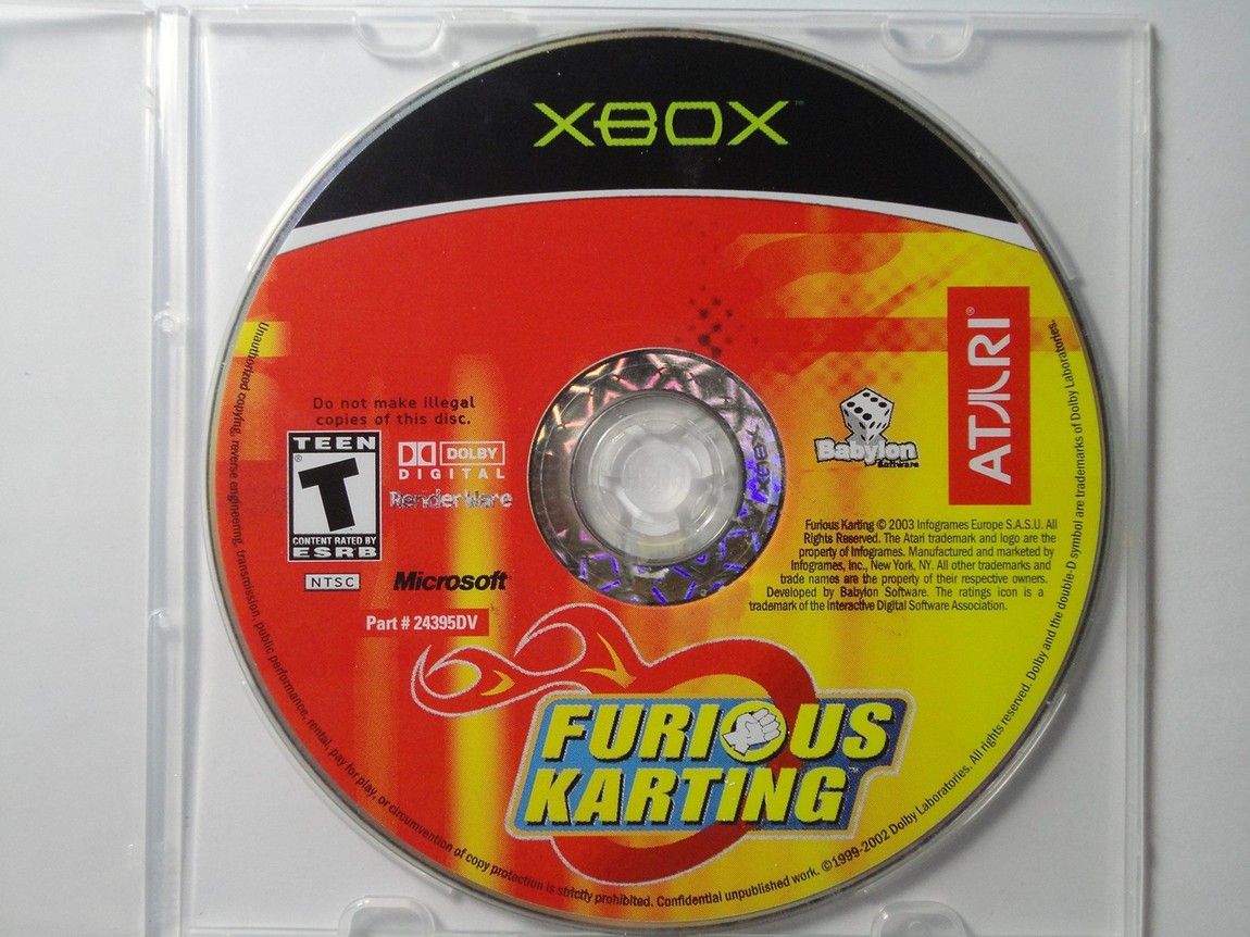 Furious Karting - Xbox 北米版 Xbox Xbox(初代) 海外版ソフト