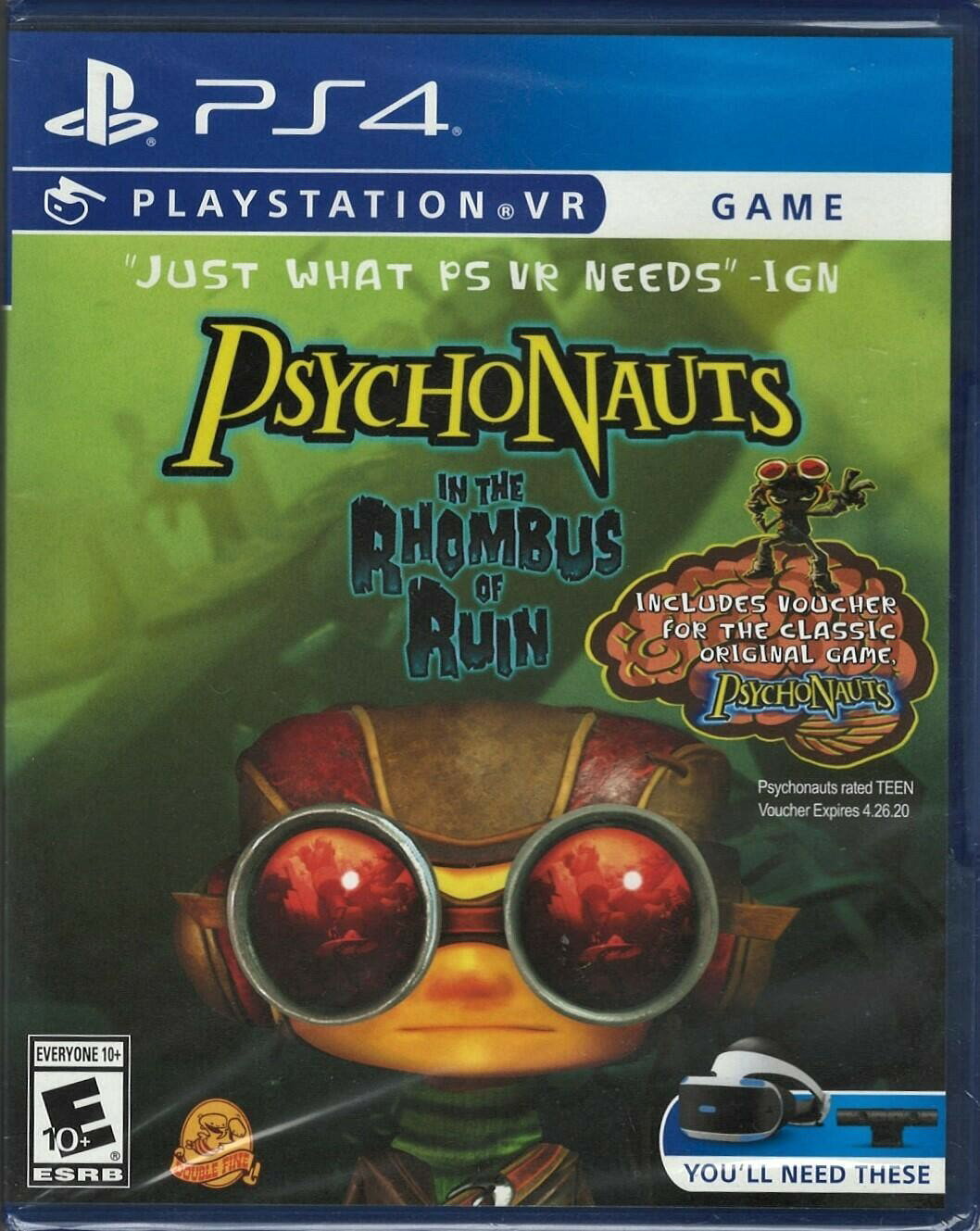 Psychonauts In the Rhombus of Ruin (PlayStation VR) - PlayStation 4 北米版 PS4 プレイステーション4 海外版ソフト