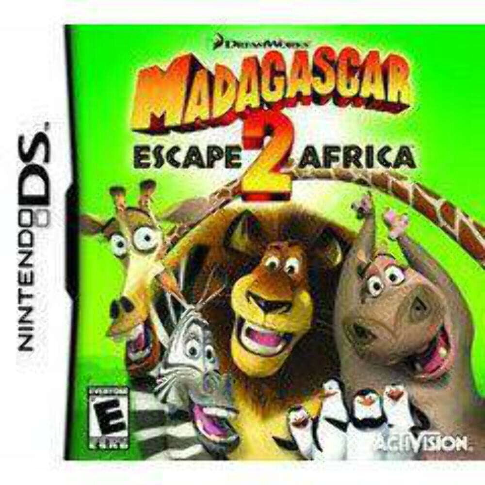 Madagascar 2: Escape 2 Africa - Nintendo DS 北米版 DS ニンテンドーDS 海外版ソフト