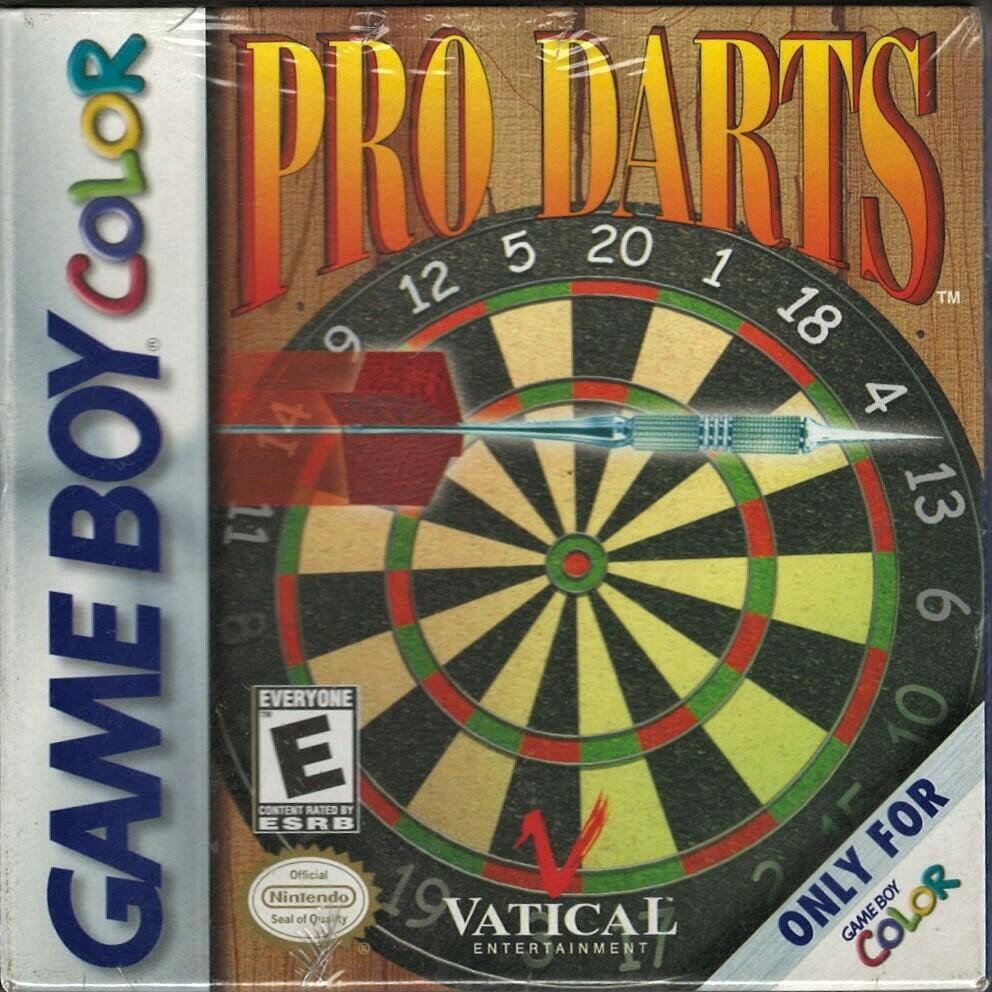 Pro Darts GBC (Brand New Factory Sealed US Version) Game Boy Advance 北米版 GBA ゲームボーイアドバンス 海外版ソフト