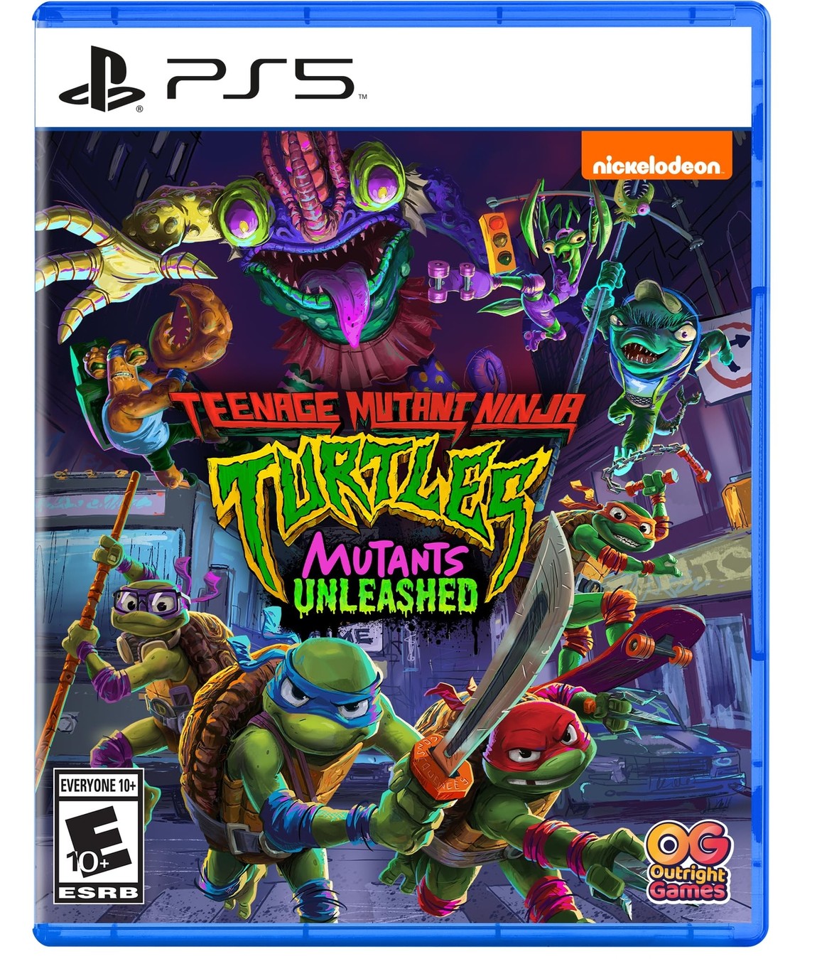 Teenage Mutant Ninja Turtles: Mutants Unleashed - PlayStation 5 北米版 PS5 プレイステーション5 海外版ソフト