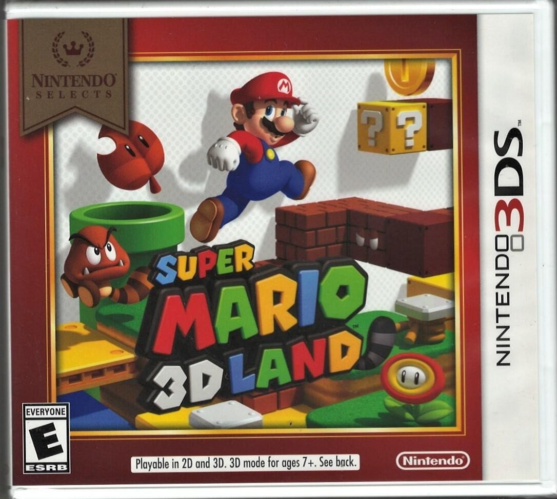 Super Mario 3D Land (Select) - Nintendo 3DS 北米版 3DS ニンテンドー3DS 海外版ソフト