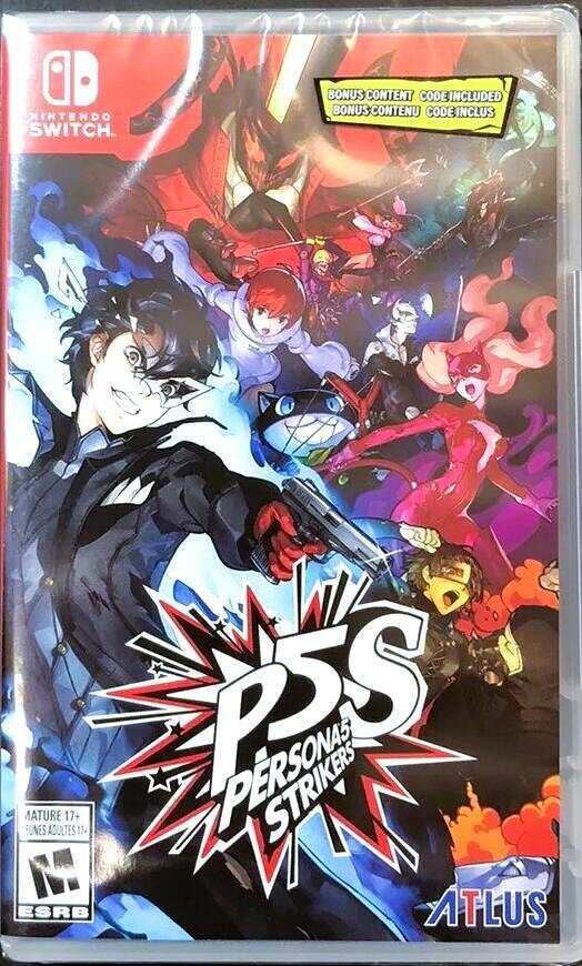 Persona 5 Strikers - Nintendo Switch 北米版 Switch ニンテンドースイッチ 海外版ソフト