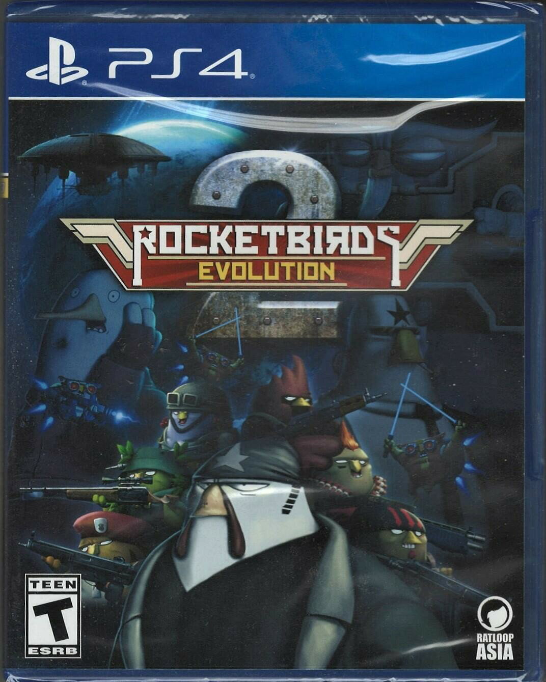 Rocketbirds 2: Evolution PS4 (Brand New Factory Sealed US Version) Nintendo Swit 北米版 PS4 プレイステーション4 海外版ソフト