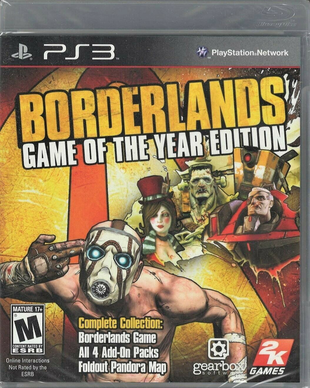 Borderlands: Game of the Year Edition - Playstation 3 北米版 PS3 プレイステーション3 海外版ソフト