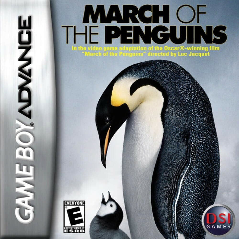 March of the Penguins - Game Boy Advance 北米版 GBA ゲームボーイアドバンス 海外版ソフト