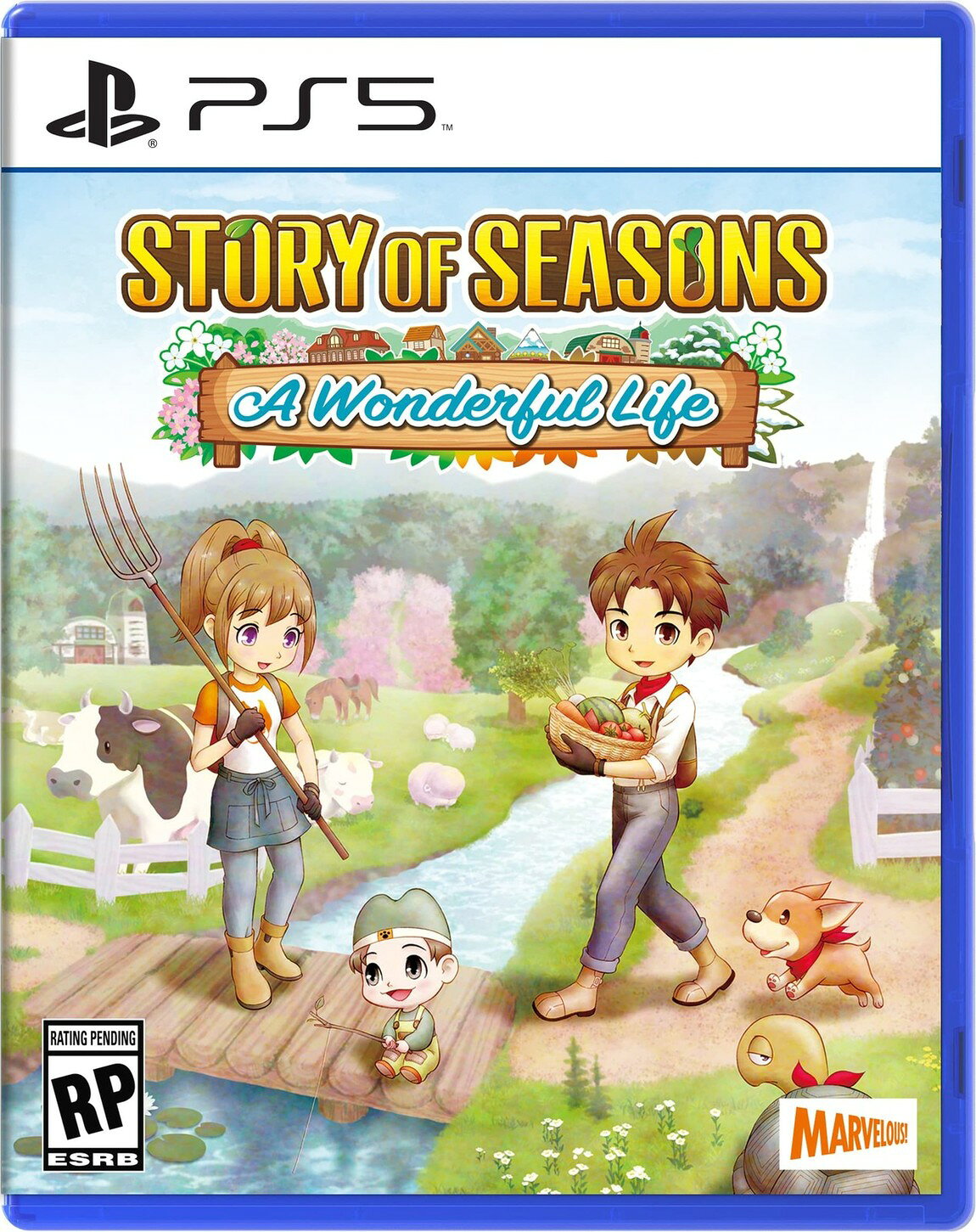 Story of Seasons: A Wonderful Life - PlayStation 5 北米版 PS5 プレイステーション5 海外版ソフト