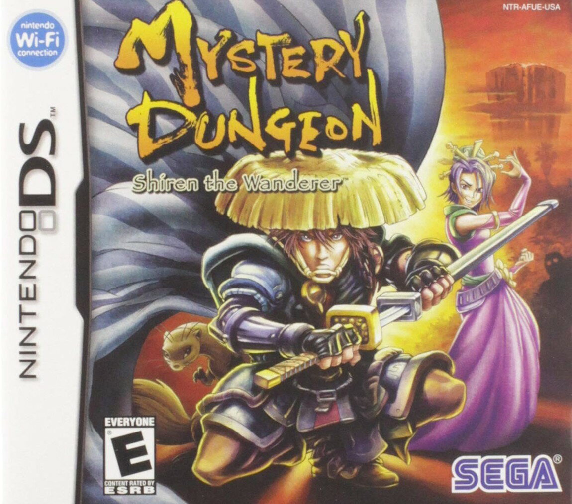 Mysterious Dungeon: Shiren the Wanderer - Nintendo DS 北米版 DS ニンテンドーDS 海外版ソフト
