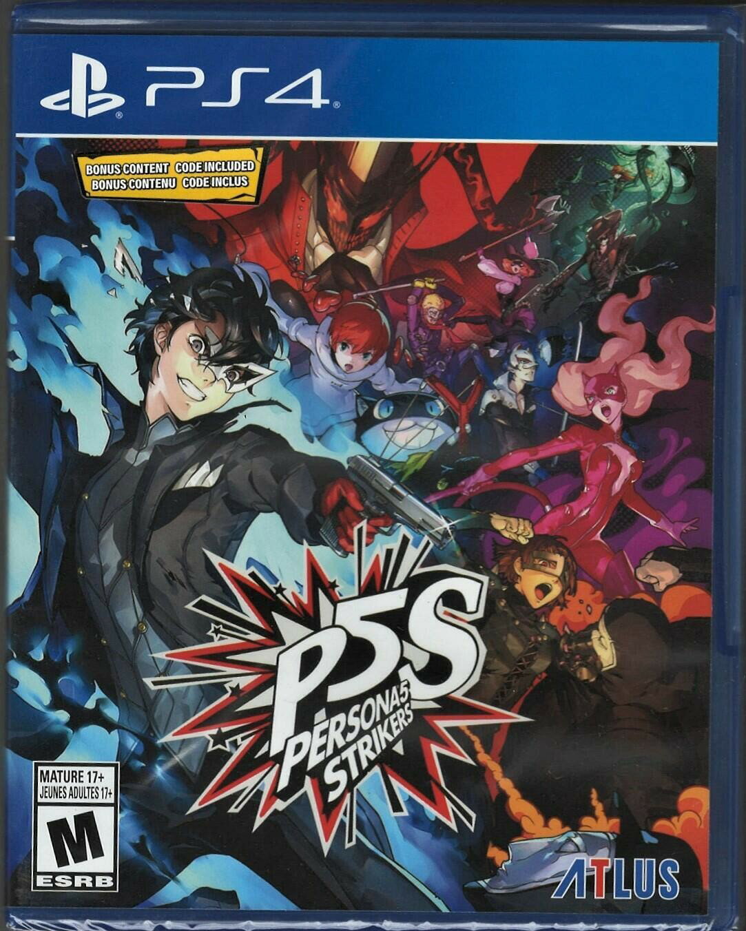 Persona 5 Strikers - PlayStation 4 北米版 PS4 プレイステーション4 海外版ソフト