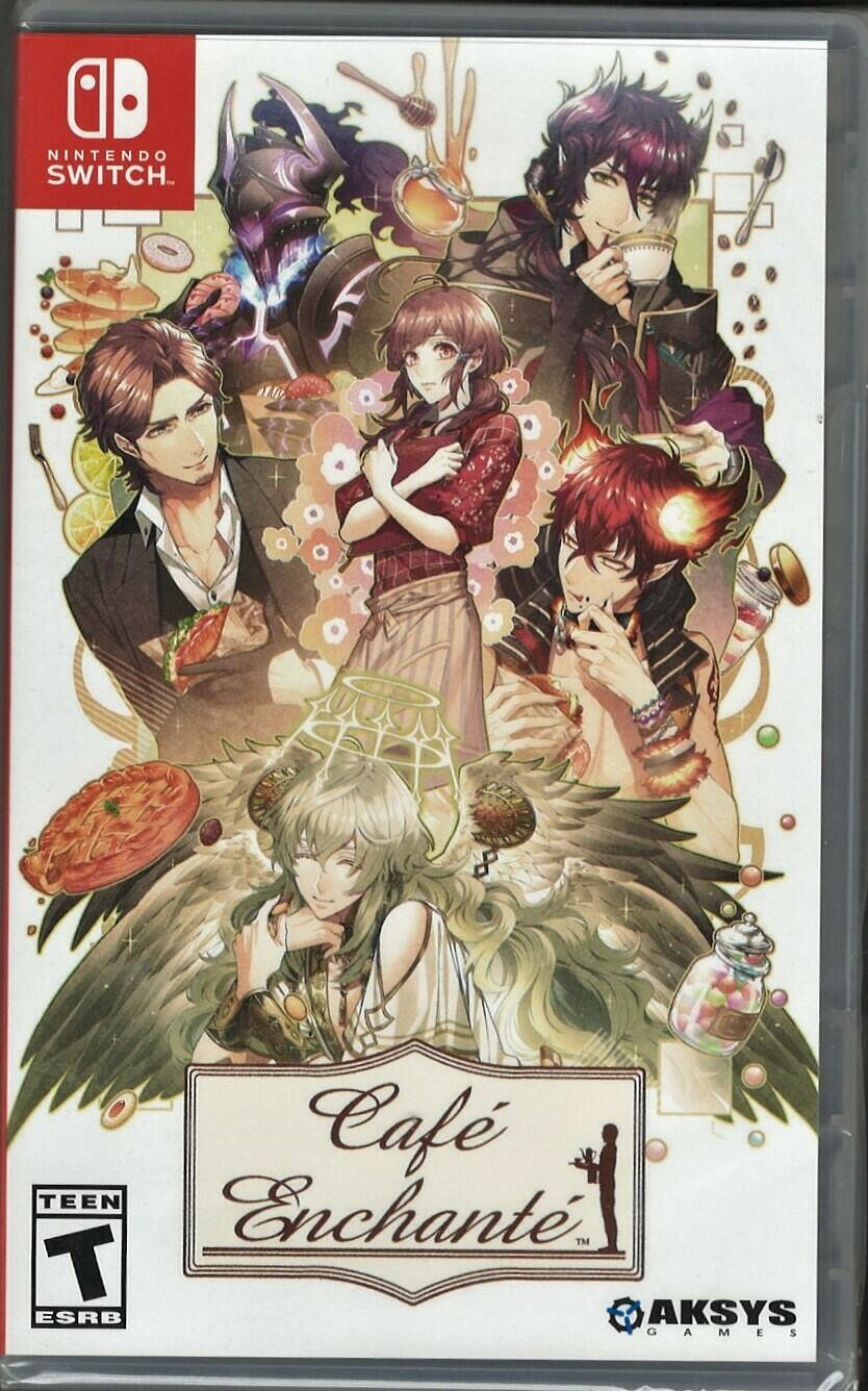 PRODUCT DETAILS 【商品情報】・商品名：Cafe Enchante NSW (Brand New Factory Sealed US Version) Nintendo Switch,Nintendo・対応機種：ニンテンドースイッチ（Switch）・仕様：北米版（NTSC-U/C）・言語：英語【コンディション】・新品未開封の海外直輸入品です。・パッケージに輸送によるスレ・小傷がある場合があります。 ■ 北米版ゲームについてのご注意（必ずお読みください） 【北米版 ゲームについてのご注意】こちらの商品は、北米版（海外仕様）のゲームソフトです。・ニンテンドースイッチ（Switch）本体はリージョンフリーのため、日本国内の本体でもプレイいただけます。・ゲーム内の表示および音声は、基本的に英語です。日本語には対応していない場合があります。・オンライン機能・ダウンロードコンテンツ等は、アカウントの地域により利用できない場合があります。・海外版であることを理由とした返品・交換はお受けできません。 ■ ご注意 ・掲載画像は実物に近い色味になるよう調整しておりますが、ご利用の環境により差異が生じる場合があります。・複数店舗で在庫を共有しているため、ご注文後に在庫切れとなる場合がございます。・海外倉庫からのお取り寄せのため、発送までに数日〜2〜3週間程度かかる場合があります。 ■ 納期についてお届けの目安を必ずご確認ください。 ご注意 海外からの輸入品となります。海外輸送のため、外箱に軽微なスレ等がある場合がございますが、商品本体には影響ございません。 ※在庫状況は仕入先の在庫情報をもとに出来る限り正確に表示しておりますが、取寄せ商品のため、タイミングによりご注文後に欠品・キャンセルとなる場合がございます。