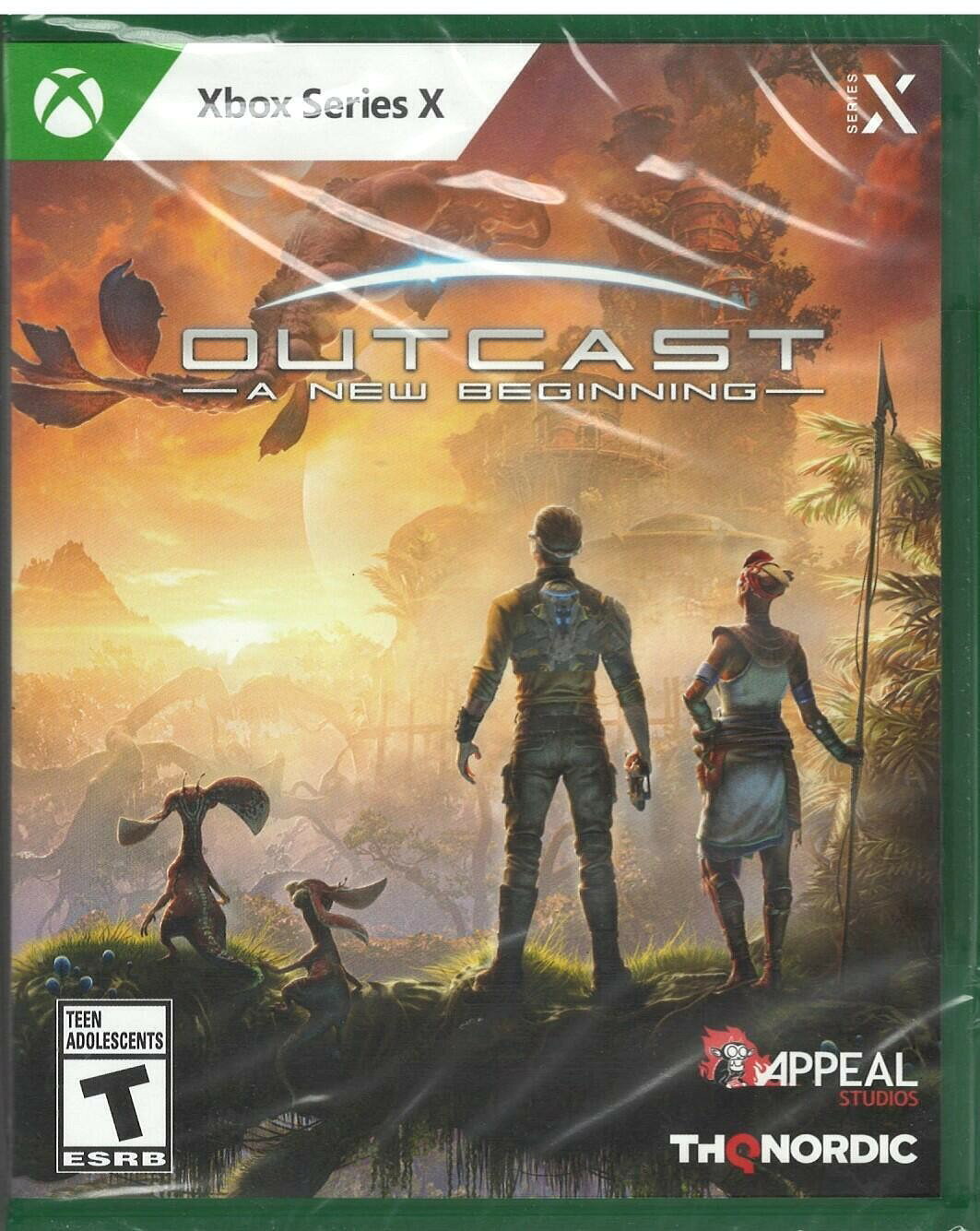PRODUCT DETAILS 【商品情報】・商品名：Outcast A New Beginning - Xbox Series X・対応機種：Xbox Series X|S（Xbox Series）・仕様：北米版（NTSC-U/C）・言語：英語【コンディション】・新品未開封の海外直輸入品です。・パッケージに輸送によるスレ・小傷がある場合があります。 ■ 北米版ゲームについてのご注意（必ずお読みください） 【北米版 ゲームについてのご注意】こちらの商品は、北米版（海外仕様）のゲームソフトです。・Xbox Series X|S（Xbox Series）本体はリージョンフリーのため、日本国内の本体でもプレイいただけます。・ゲーム内の表示および音声は、基本的に英語です。日本語には対応していない場合があります。・オンライン機能・ダウンロードコンテンツ等は、アカウントの地域により利用できない場合があります。・海外版であることを理由とした返品・交換はお受けできません。 ■ ご注意 ・掲載画像は実物に近い色味になるよう調整しておりますが、ご利用の環境により差異が生じる場合があります。・複数店舗で在庫を共有しているため、ご注文後に在庫切れとなる場合がございます。・海外倉庫からのお取り寄せのため、発送までに数日〜2〜3週間程度かかる場合があります。 ■ 納期についてお届けの目安を必ずご確認ください。 ご注意 海外からの輸入品となります。海外輸送のため、外箱に軽微なスレ等がある場合がございますが、商品本体には影響ございません。 ※在庫状況は仕入先の在庫情報をもとに出来る限り正確に表示しておりますが、取寄せ商品のため、タイミングによりご注文後に欠品・キャンセルとなる場合がございます。