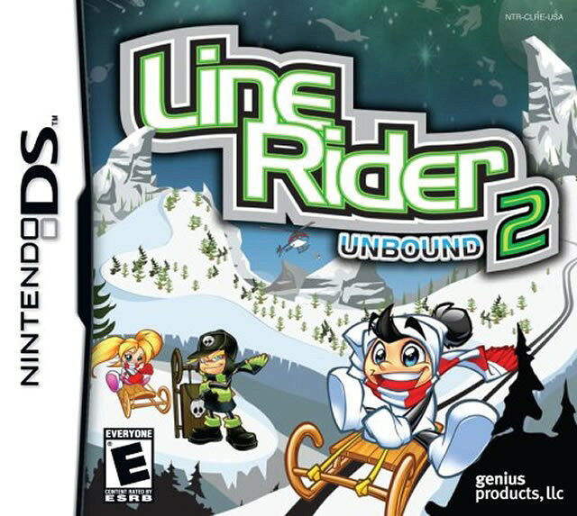 Line Rider 2 Unbound NDS (Brand New Factory Sealed US Version) Nintendo DS, Nint 北米版 DS ニンテンドーDS 海外版ソフト