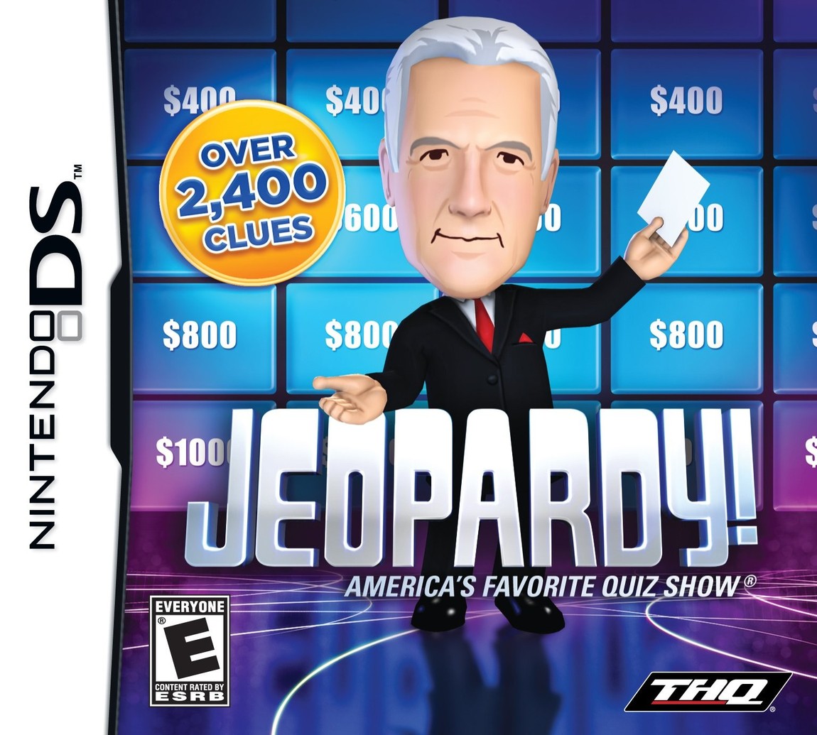 PRODUCT DETAILS 【商品情報】・商品名：Jeopardy - Nintendo DS・対応機種：ニンテンドーDS（DS）・仕様：北米版（NTSC-U/C）・言語：英語【コンディション】・新品未開封の海外直輸入品です。・パッケージに輸送によるスレ・小傷がある場合があります。 ■ 北米版ゲームについてのご注意（必ずお読みください） 【北米版 ゲームについてのご注意】こちらの商品は、北米版（海外仕様）のゲームソフトです。・ニンテンドーDS（DS）本体はリージョンフリーのため、日本国内の本体でもプレイいただけます。・ゲーム内の表示および音声は、基本的に英語です。日本語には対応していない場合があります。・オンライン機能・ダウンロードコンテンツ等は、アカウントの地域により利用できない場合があります。・海外版であることを理由とした返品・交換はお受けできません。 ■ ご注意 ・掲載画像は実物に近い色味になるよう調整しておりますが、ご利用の環境により差異が生じる場合があります。・複数店舗で在庫を共有しているため、ご注文後に在庫切れとなる場合がございます。・海外倉庫からのお取り寄せのため、発送までに数日〜2〜3週間程度かかる場合があります。 ■ 納期についてお届けの目安を必ずご確認ください。 ご注意 海外からの輸入品となります。海外輸送のため、外箱に軽微なスレ等がある場合がございますが、商品本体には影響ございません。 ※在庫状況は仕入先の在庫情報をもとに出来る限り正確に表示しておりますが、取寄せ商品のため、タイミングによりご注文後に欠品・キャンセルとなる場合がございます。
