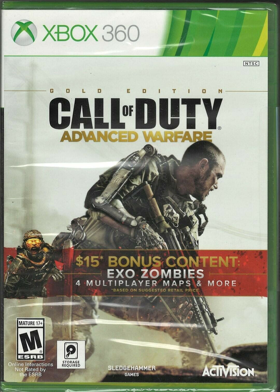 Call of Duty: Advanced Warfare Gold Edition Xbox 360 (Brand New Factory Sealed U 北米版 Xbox 360 Xbox360 海外版ソフト