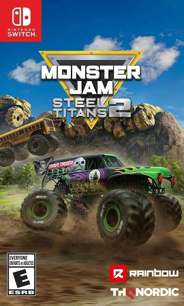 Monster Jam Steel Titans 2 - Nintendo Switch 北米版 Switch ニンテンドースイッチ 海外版ソフト