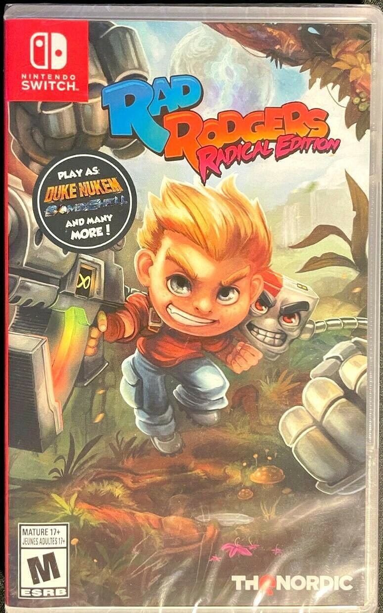 Rad Rodgers Radical Edition - Nintendo Switch 北米版 Switch ニンテンドースイッチ 海外版ソフト
