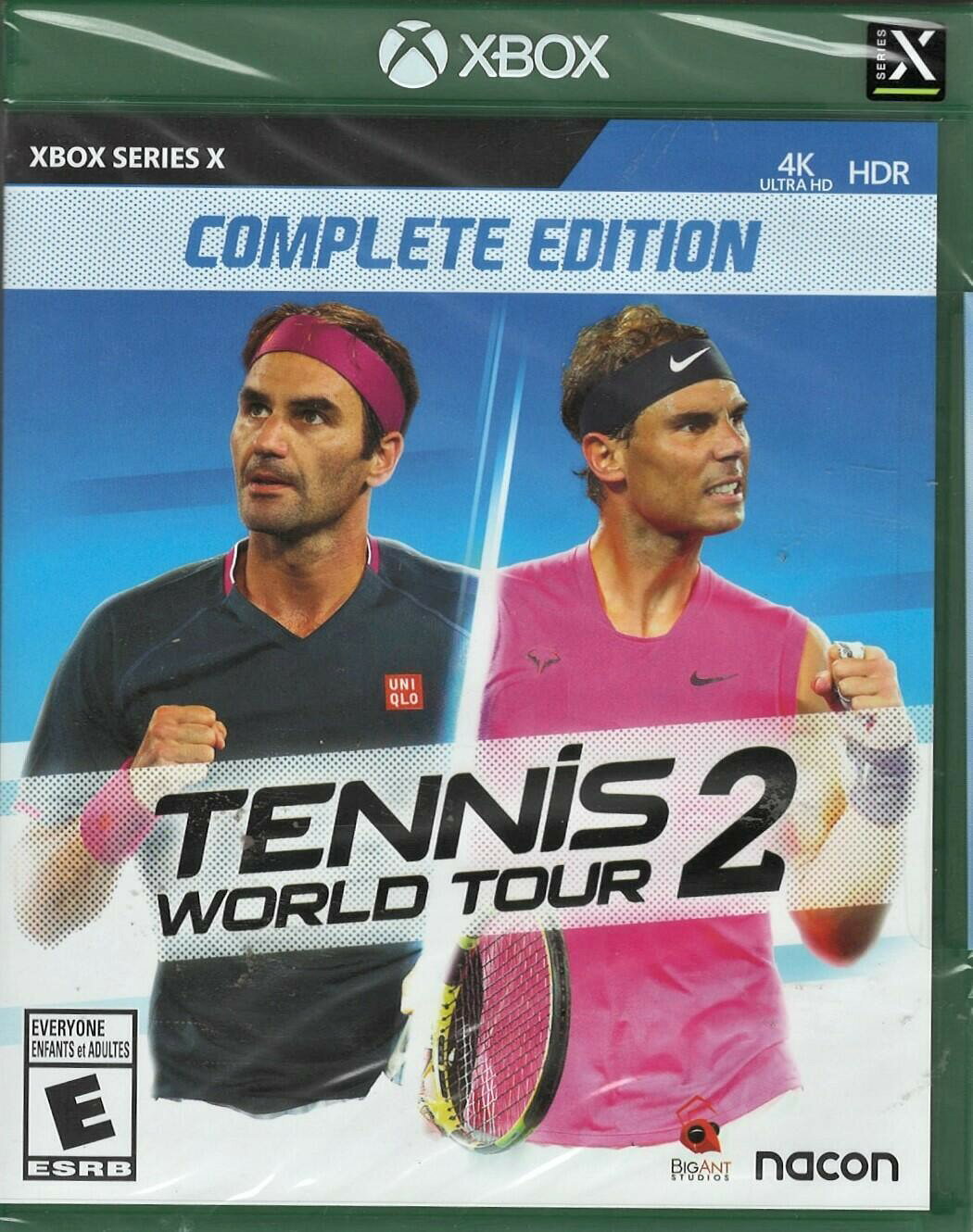 PRODUCT DETAILS 【商品情報】・商品名：Tennis World Tour 2 XSX (Brand New Factory Sealed US Version) Xbox Series X,Xbox・対応機種：Xbox Series X|S（Xbox Series）・仕様：北米版（NTSC-U/C）・言語：英語【コンディション】・新品未開封の海外直輸入品です。・パッケージに輸送によるスレ・小傷がある場合があります。 ■ 北米版ゲームについてのご注意（必ずお読みください） 【北米版 ゲームについてのご注意】こちらの商品は、北米版（海外仕様）のゲームソフトです。・Xbox Series X|S（Xbox Series）本体はリージョンフリーのため、日本国内の本体でもプレイいただけます。・ゲーム内の表示および音声は、基本的に英語です。日本語には対応していない場合があります。・オンライン機能・ダウンロードコンテンツ等は、アカウントの地域により利用できない場合があります。・海外版であることを理由とした返品・交換はお受けできません。 ■ ご注意 ・掲載画像は実物に近い色味になるよう調整しておりますが、ご利用の環境により差異が生じる場合があります。・複数店舗で在庫を共有しているため、ご注文後に在庫切れとなる場合がございます。・海外倉庫からのお取り寄せのため、発送までに数日〜2〜3週間程度かかる場合があります。 ■ 納期についてお届けの目安を必ずご確認ください。 ご注意 海外からの輸入品となります。海外輸送のため、外箱に軽微なスレ等がある場合がございますが、商品本体には影響ございません。 ※在庫状況は仕入先の在庫情報をもとに出来る限り正確に表示しておりますが、取寄せ商品のため、タイミングによりご注文後に欠品・キャンセルとなる場合がございます。