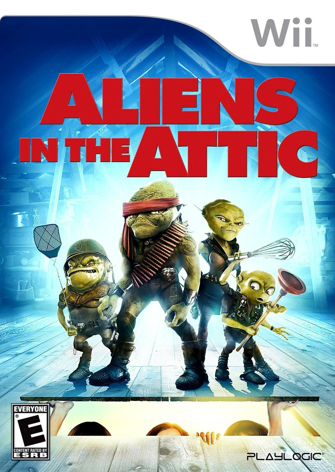 Aliens in the Attic - Nintendo Wii 北米版 Wii Wii 海外版ソフト