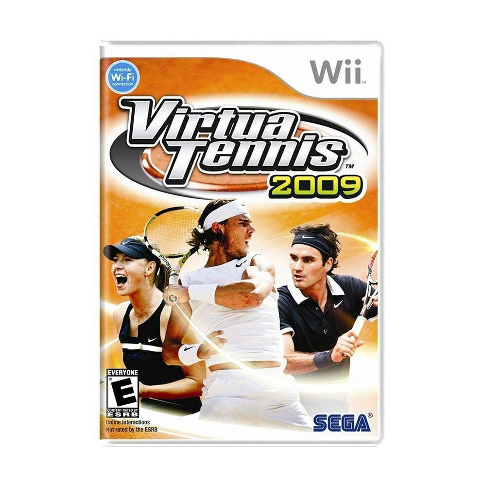 Virtua Tennis 2009 - Nintendo Wii 北米版 Wii Wii 海外版ソフト