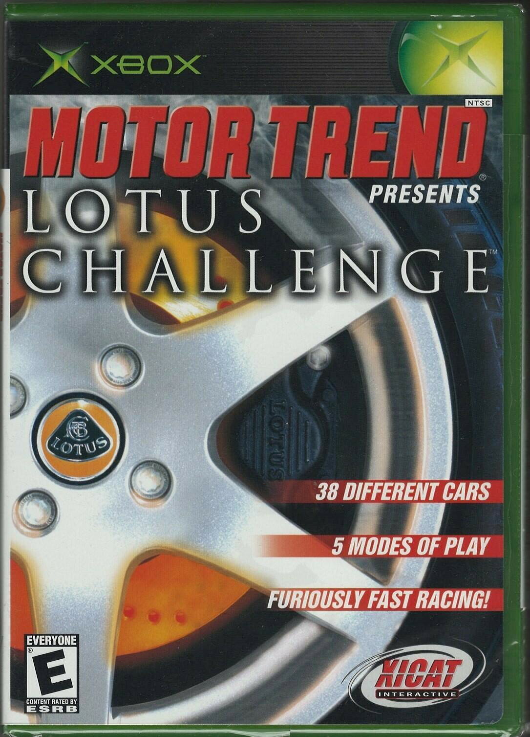 Motor Trend Lotus Challenge Xbox (Brand New Factory Sealed US Version) xbox 北米版 Xbox Xbox(初代) 海外版ソフト