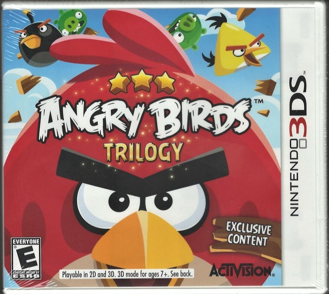 Angry Birds Trilogy - Nintendo 3DS 北米版 3DS ニンテンドー3DS 海外版ソフト