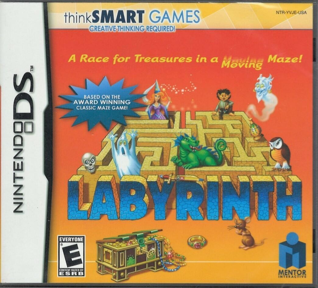 thinkSMART Labyrinth NDS (Brand New Factory Sealed US Version) Nintendo DS, Nint 北米版 DS ニンテンドーDS 海外版ソフト