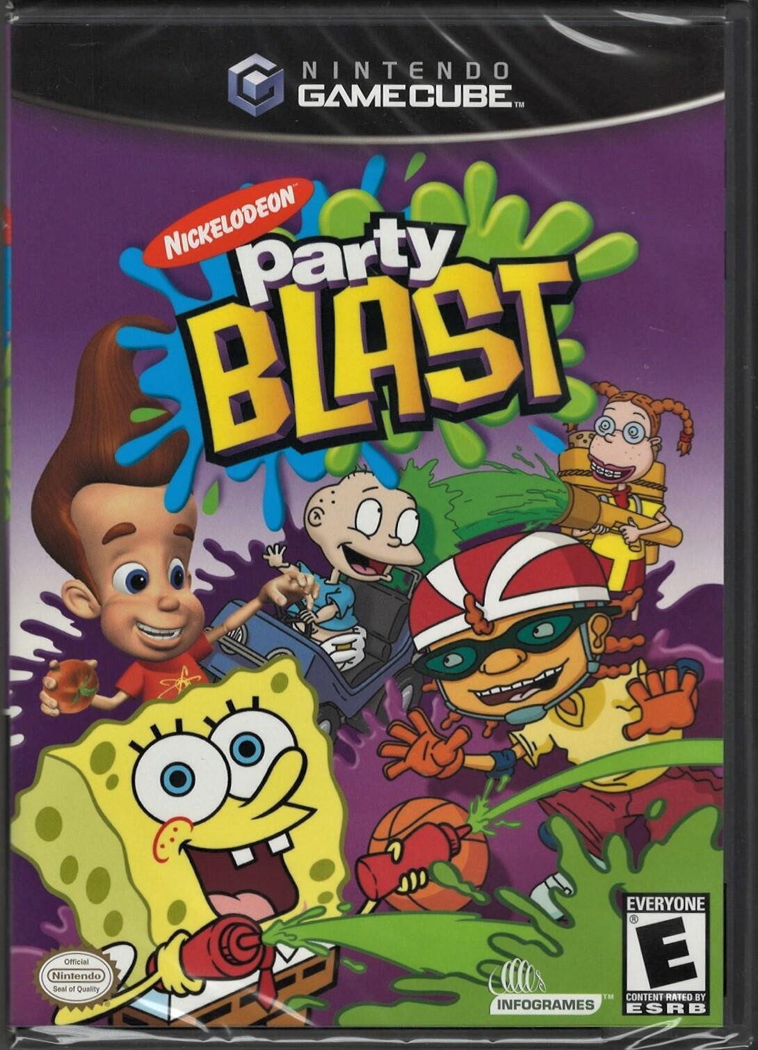 Nickelodeon Party Blast NGC (Brand New Factory Sealed US Version) GameCube 北米版 GameCube ゲームキューブ 海外版ソフト