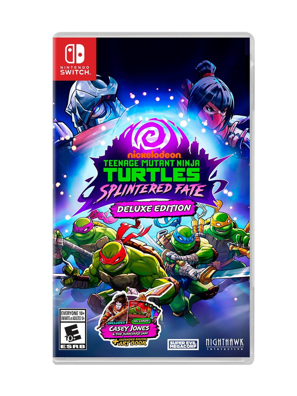Teenage Mutant Ninja Turtles Splintered Fate Deluxe Edition - Nintendo Switch 北米版 Switch ニンテンドースイッチ 海外版ソフト