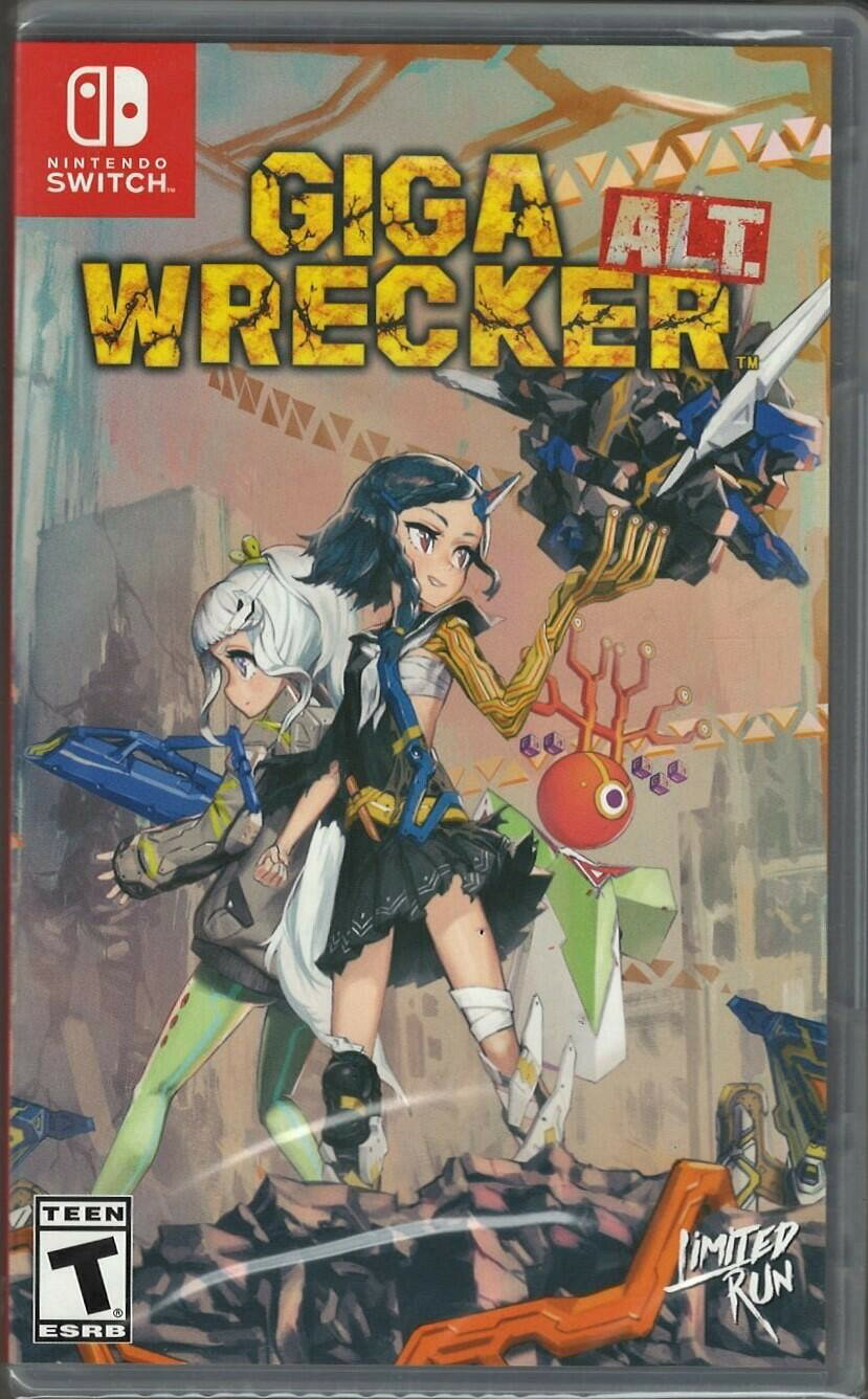 GIGA WRECKER Alt. - Nintendo Switch 北米版 Switch ニンテンドースイッチ 海外版ソフト