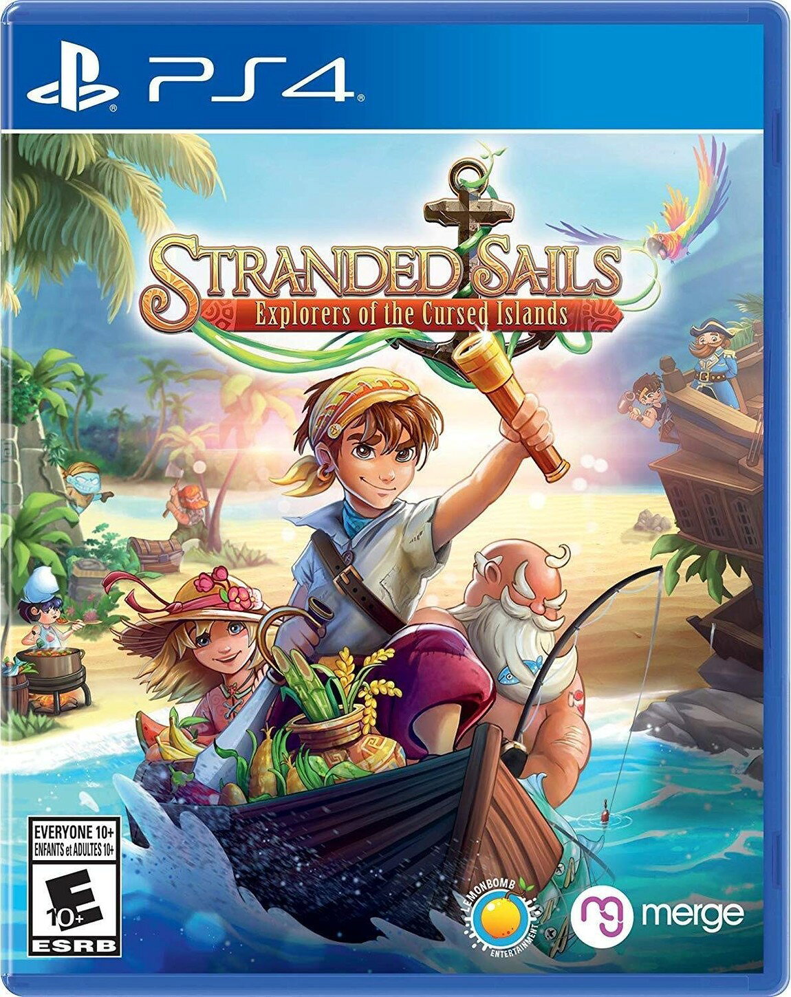 Stranded Sails - PlayStation 4 北米版 PS4 プレイステーション4 海外版ソフト