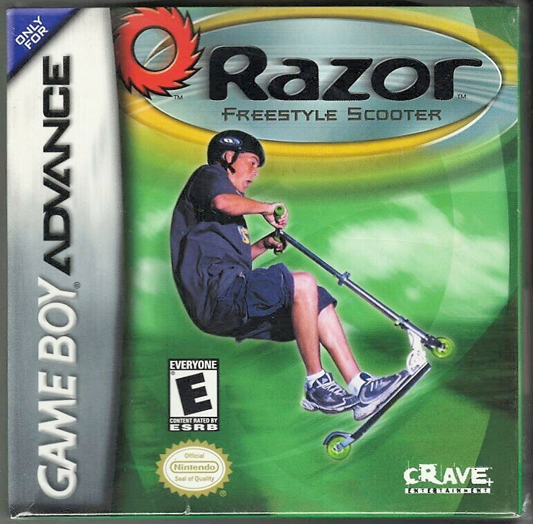 Razor: Freestyle Scooter GBA (Brand New Factory Sealed US Version) Game Boy Adva 北米版 GBA ゲームボーイアドバンス 海外版ソフト