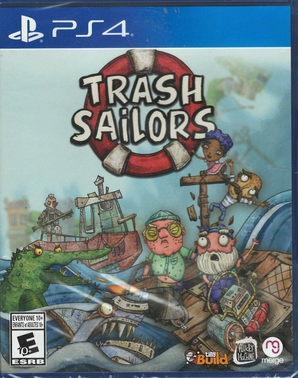 Trash Sailors PS4 (Brand New Factory Sealed US Version) PlayStation 4 北米版 PS4 プレイステーション4 海外版ソフト