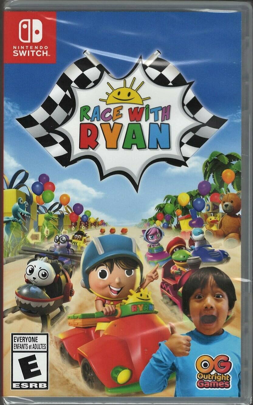 Race with Ryan - Nintendo Switch 北米版 Switch ニンテンドースイッチ 海外版ソフト