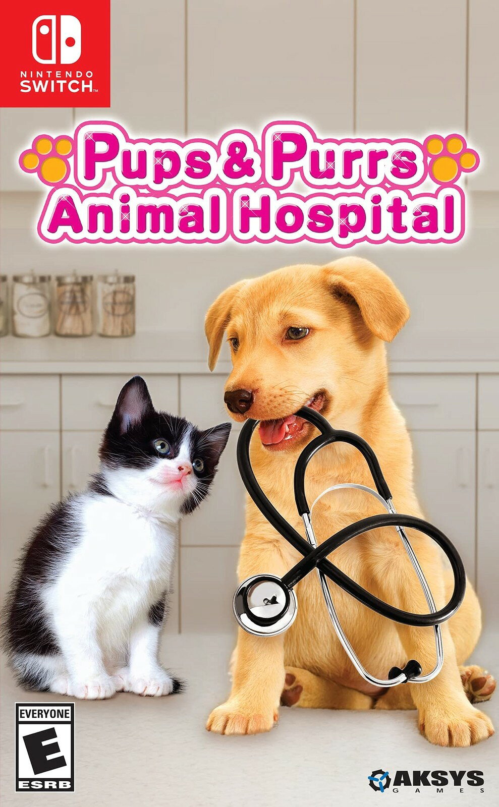 Pups & Purrs Animal Hospital - Nintendo Switch 北米版 Switch ニンテンドースイッチ 海外版ソフト