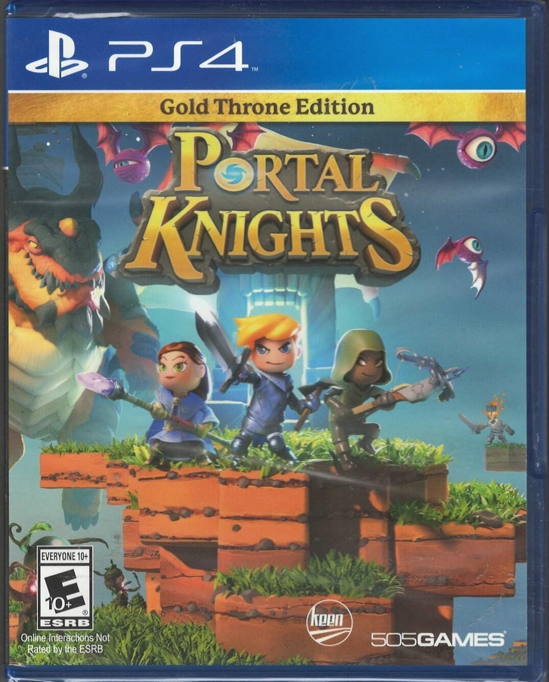 PRODUCT DETAILS 【商品情報】・商品名：Portal Knights: Gold Throne Edition PS4 (Brand New Factory Sealed US Version) Pl・対応機種：プレイステーション4（PS4）・仕様：北米版（NTSC-U/C）・言語：英語【コンディション】・新品未開封の海外直輸入品です。・パッケージに輸送によるスレ・小傷がある場合があります。 ■ 北米版ゲームについてのご注意（必ずお読みください） 【北米版 ゲームについてのご注意】こちらの商品は、北米版（海外仕様）のゲームソフトです。・プレイステーション4（PS4）本体はリージョンフリーのため、日本国内の本体でもプレイいただけます。・ゲーム内の表示および音声は、基本的に英語です。日本語には対応していない場合があります。・オンライン機能・ダウンロードコンテンツ等は、アカウントの地域により利用できない場合があります。・海外版であることを理由とした返品・交換はお受けできません。 ■ ご注意 ・掲載画像は実物に近い色味になるよう調整しておりますが、ご利用の環境により差異が生じる場合があります。・複数店舗で在庫を共有しているため、ご注文後に在庫切れとなる場合がございます。・海外倉庫からのお取り寄せのため、発送までに数日〜2〜3週間程度かかる場合があります。 ■ 納期についてお届けの目安を必ずご確認ください。 ご注意 海外からの輸入品となります。海外輸送のため、外箱に軽微なスレ等がある場合がございますが、商品本体には影響ございません。 ※在庫状況は仕入先の在庫情報をもとに出来る限り正確に表示しておりますが、取寄せ商品のため、タイミングによりご注文後に欠品・キャンセルとなる場合がございます。
