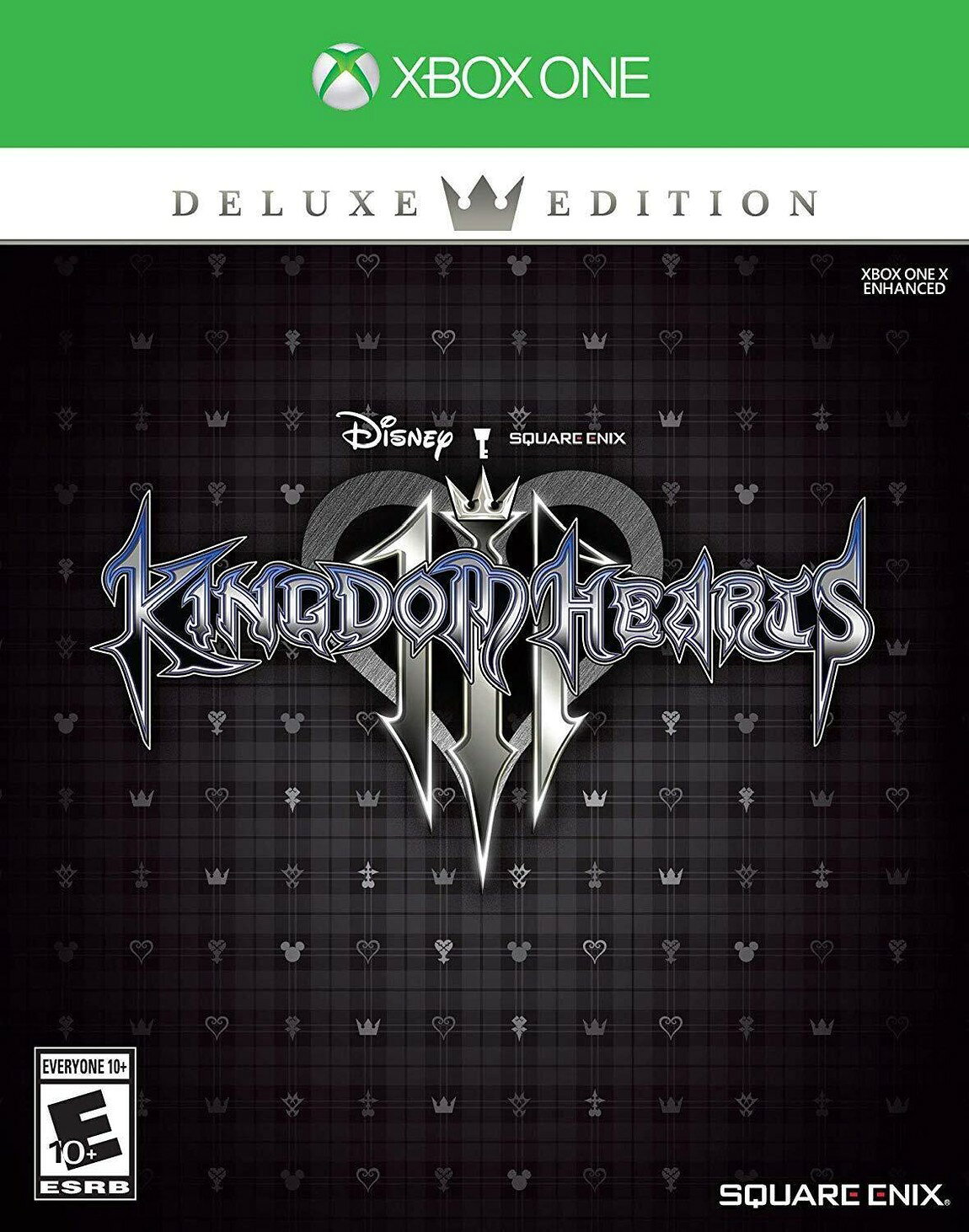 PRODUCT DETAILS 【商品情報】・商品名：Kingdom Hearts III Deluxe Edition - Xbox One・対応機種：Xbox One（Xbox One）・仕様：北米版（NTSC-U/C）・言語：英語【コンディション】・新品未開封の海外直輸入品です。・パッケージに輸送によるスレ・小傷がある場合があります。 ■ 北米版ゲームについてのご注意（必ずお読みください） 【北米版 ゲームについてのご注意】こちらの商品は、北米版（海外仕様）のゲームソフトです。・Xbox One（Xbox One）本体はリージョンフリーのため、日本国内の本体でもプレイいただけます。・ゲーム内の表示および音声は、基本的に英語です。日本語には対応していない場合があります。・オンライン機能・ダウンロードコンテンツ等は、アカウントの地域により利用できない場合があります。・海外版であることを理由とした返品・交換はお受けできません。 ■ ご注意 ・掲載画像は実物に近い色味になるよう調整しておりますが、ご利用の環境により差異が生じる場合があります。・複数店舗で在庫を共有しているため、ご注文後に在庫切れとなる場合がございます。・海外倉庫からのお取り寄せのため、発送までに数日〜2〜3週間程度かかる場合があります。 ■ 納期についてお届けの目安を必ずご確認ください。 ご注意 海外からの輸入品となります。海外輸送のため、外箱に軽微なスレ等がある場合がございますが、商品本体には影響ございません。 ※在庫状況は仕入先の在庫情報をもとに出来る限り正確に表示しておりますが、取寄せ商品のため、タイミングによりご注文後に欠品・キャンセルとなる場合がございます。