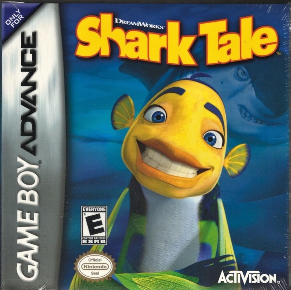 Shark Tale - Game Boy Advance 北米版 GBA ゲームボーイアドバンス 海外版ソフト