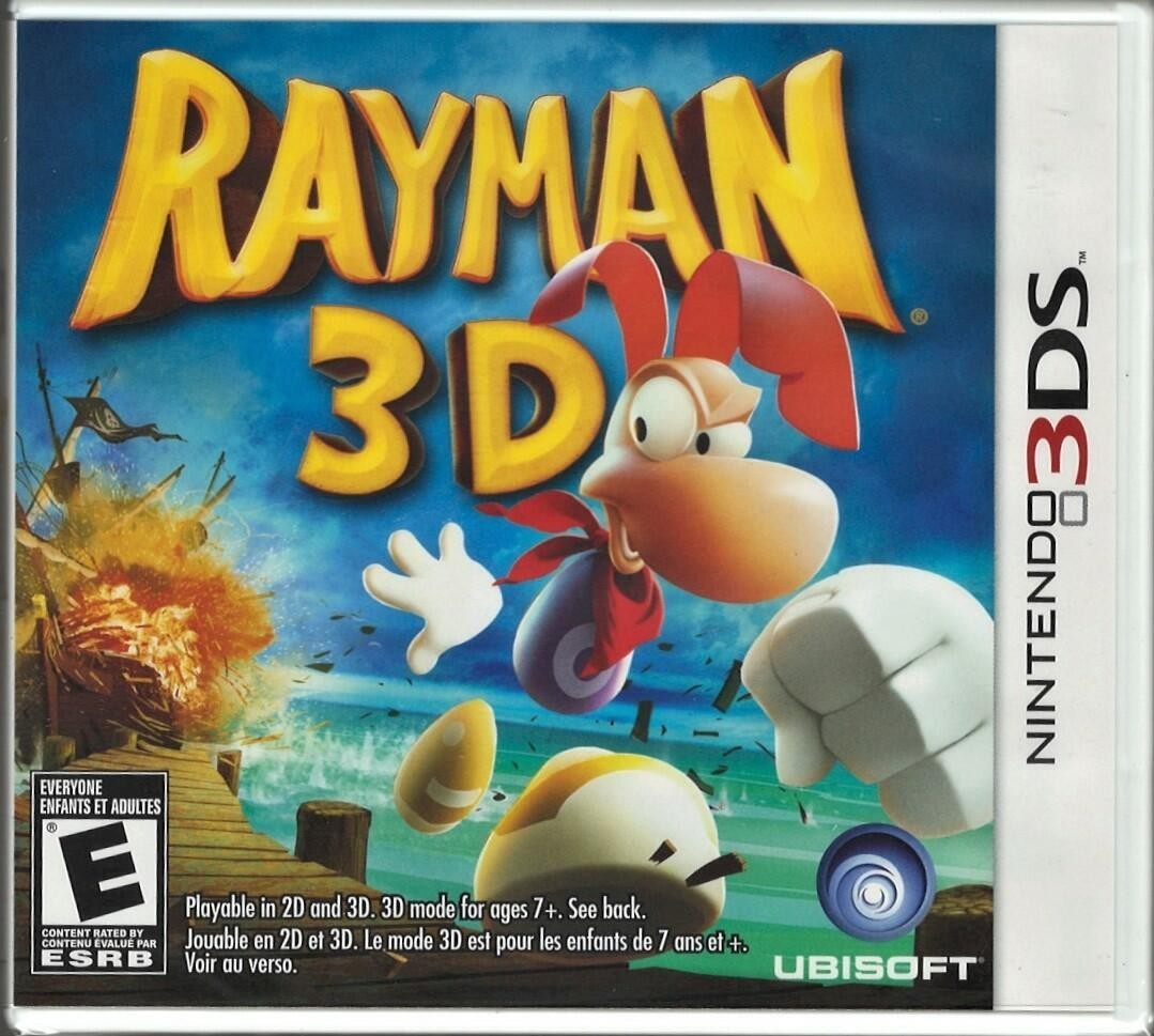Rayman - Nintendo 3DS 北米版 3DS ニンテンドー3DS 海外版ソフト