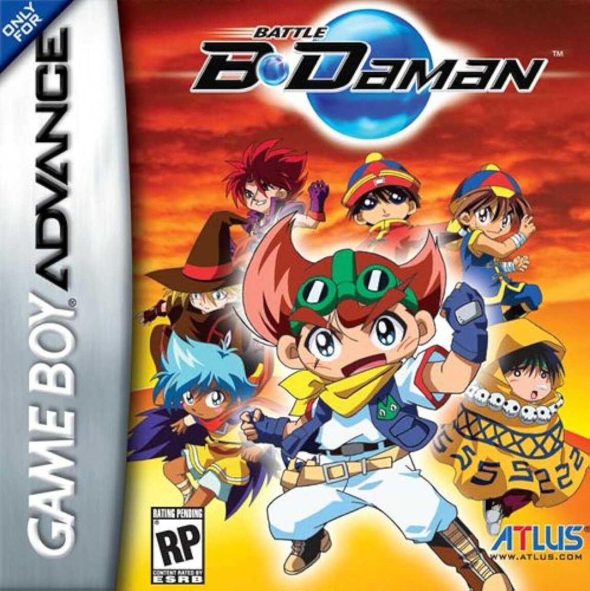 Battle B-Daman - Game Boy Advance 北米版 GBA ゲームボーイアドバンス 海外版ソフト