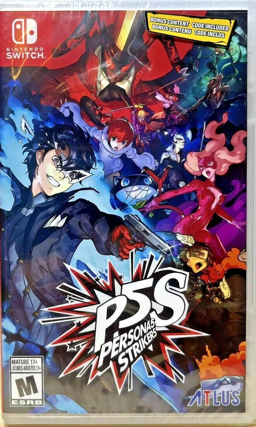 Persona 5 Strikers (Nintendo Switch) 北米版 Switch ニンテンドースイッチ 海外版ソフト