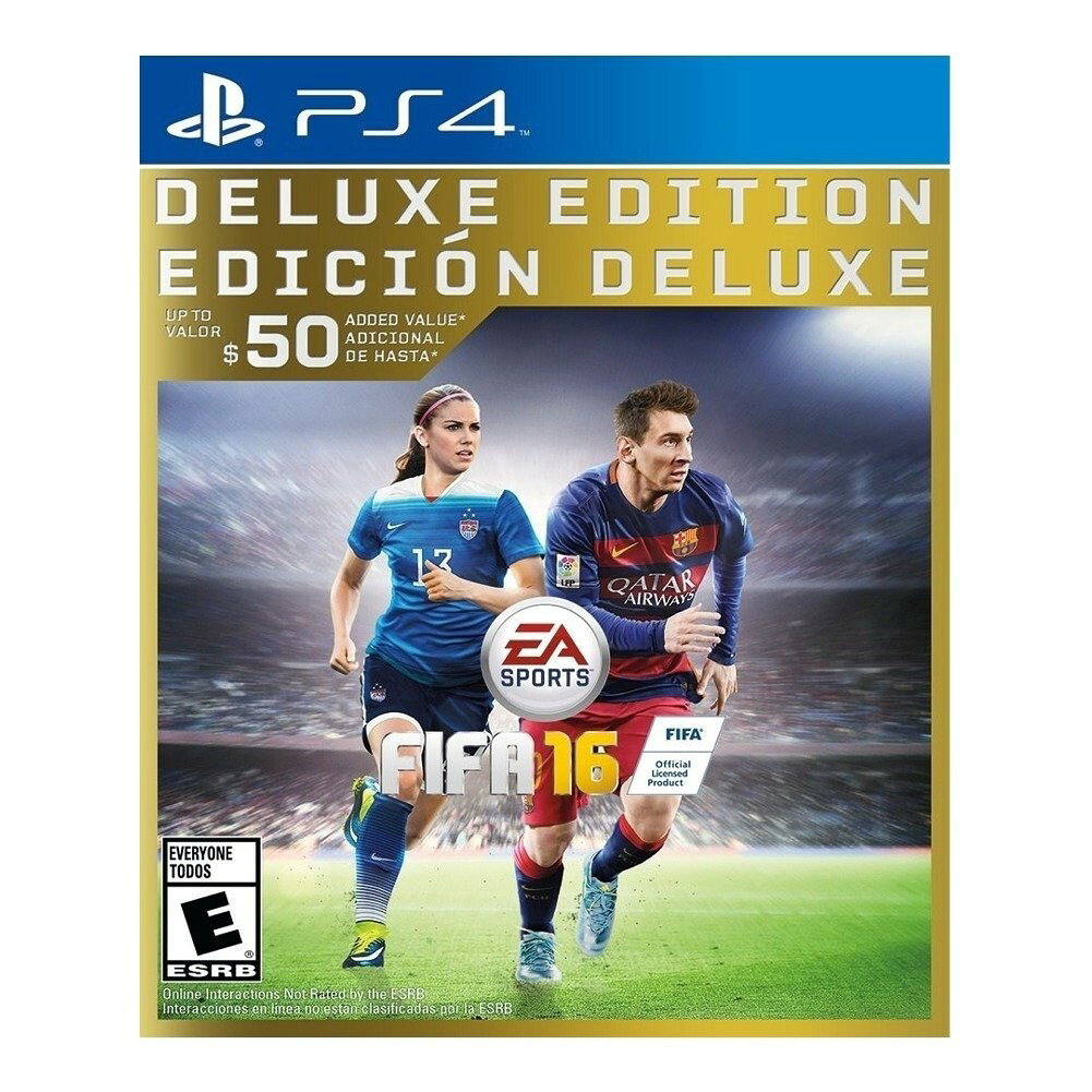 FIFA Soccer 2016 (Deluxe Edition) - PlayStation 4 北米版 PS4 プレイステーション4 海外版ソフト