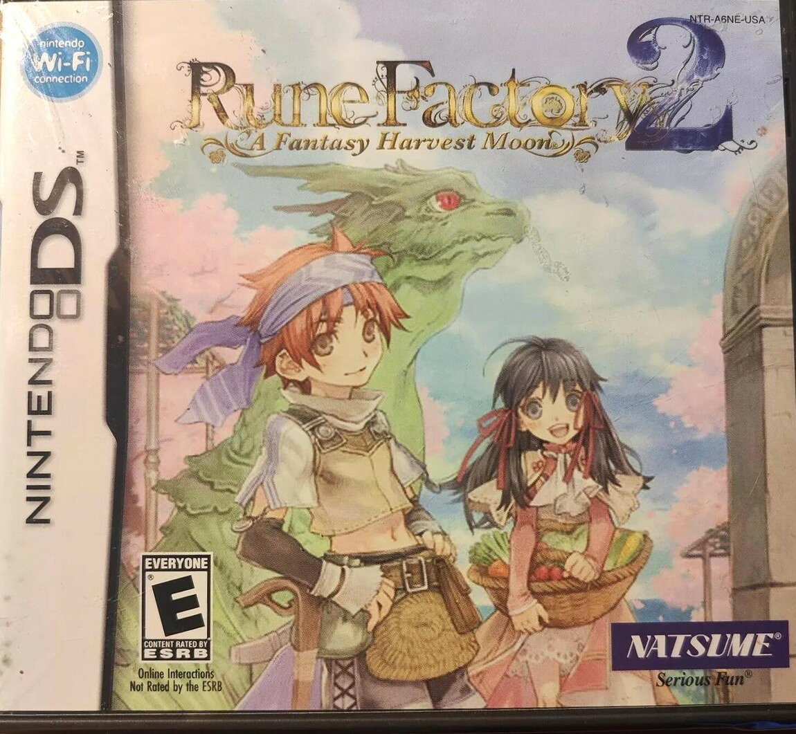 Rune Factory 2: A Fantasy Harvest Moon - Nintendo DS 北米版 DS ニンテンドーDS 海外版ソフト