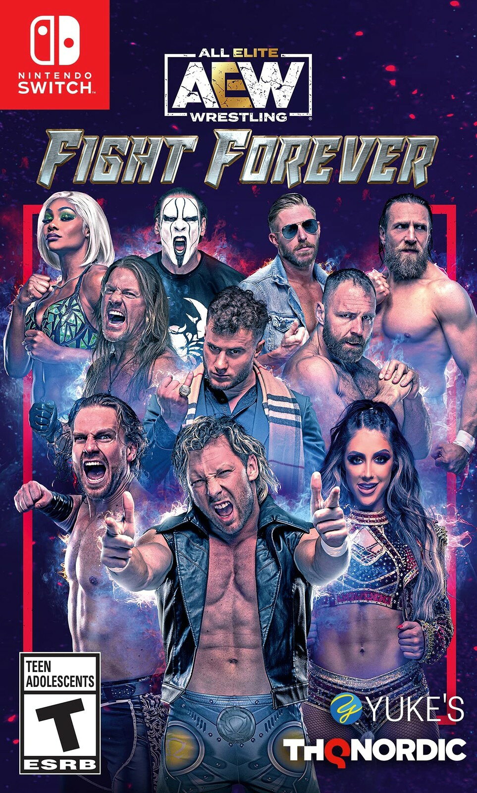 AEW: Fight Forever - Nintendo Switch 北米版 Switch ニンテンドースイッチ 海外版ソフト