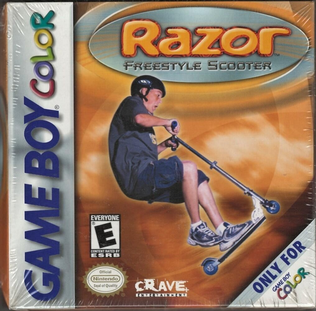 Razor: Freestyle Scooter - Game Boy Color 北米版 GBC ゲームボーイカラー 海外版ソフト