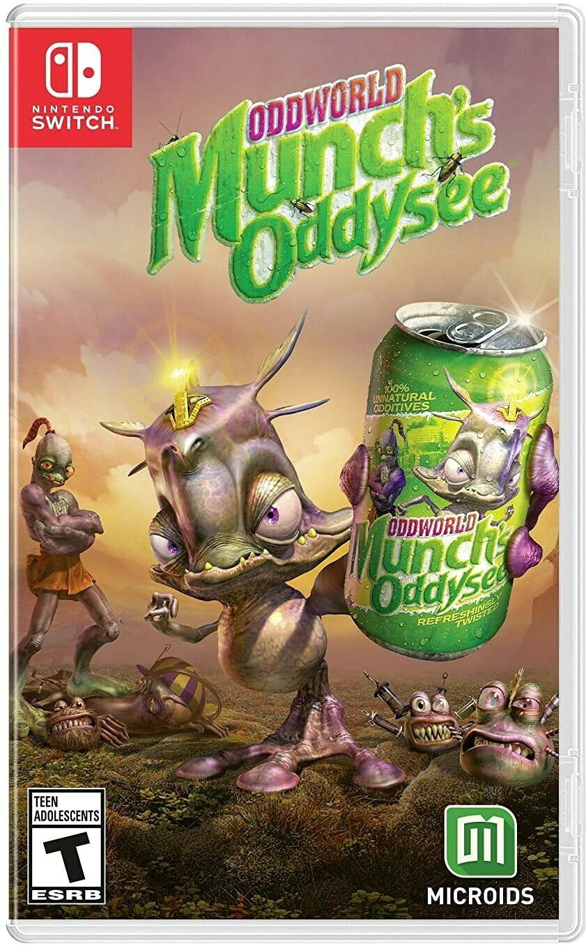 Oddworld: Munch's Oddysee - Nintendo Switch 北米版 Switch ニンテンドースイッチ 海外版ソフト