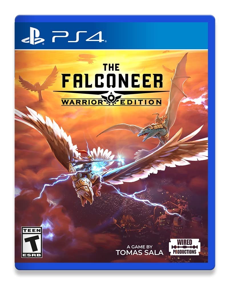 PRODUCT DETAILS 【商品情報】・商品名：The Falconeer Warrior Edition - PlayStation 4・対応機種：プレイステーション4（PS4）・仕様：北米版（NTSC-U/C）・言語：英語【コンディション】・新品未開封の海外直輸入品です。・パッケージに輸送によるスレ・小傷がある場合があります。 ■ 北米版ゲームについてのご注意（必ずお読みください） 【北米版 ゲームについてのご注意】こちらの商品は、北米版（海外仕様）のゲームソフトです。・プレイステーション4（PS4）本体はリージョンフリーのため、日本国内の本体でもプレイいただけます。・ゲーム内の表示および音声は、基本的に英語です。日本語には対応していない場合があります。・オンライン機能・ダウンロードコンテンツ等は、アカウントの地域により利用できない場合があります。・海外版であることを理由とした返品・交換はお受けできません。 ■ ご注意 ・掲載画像は実物に近い色味になるよう調整しておりますが、ご利用の環境により差異が生じる場合があります。・複数店舗で在庫を共有しているため、ご注文後に在庫切れとなる場合がございます。・海外倉庫からのお取り寄せのため、発送までに数日〜2〜3週間程度かかる場合があります。 ■ 納期についてお届けの目安を必ずご確認ください。 ご注意 海外からの輸入品となります。海外輸送のため、外箱に軽微なスレ等がある場合がございますが、商品本体には影響ございません。 ※在庫状況は仕入先の在庫情報をもとに出来る限り正確に表示しておりますが、取寄せ商品のため、タイミングによりご注文後に欠品・キャンセルとなる場合がございます。