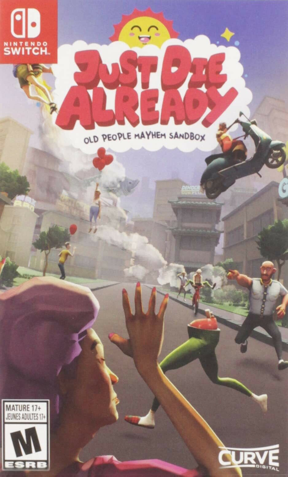 Just Die Already - Nintendo Switch 北米版 Switch ニンテンドースイッチ 海外版ソフト