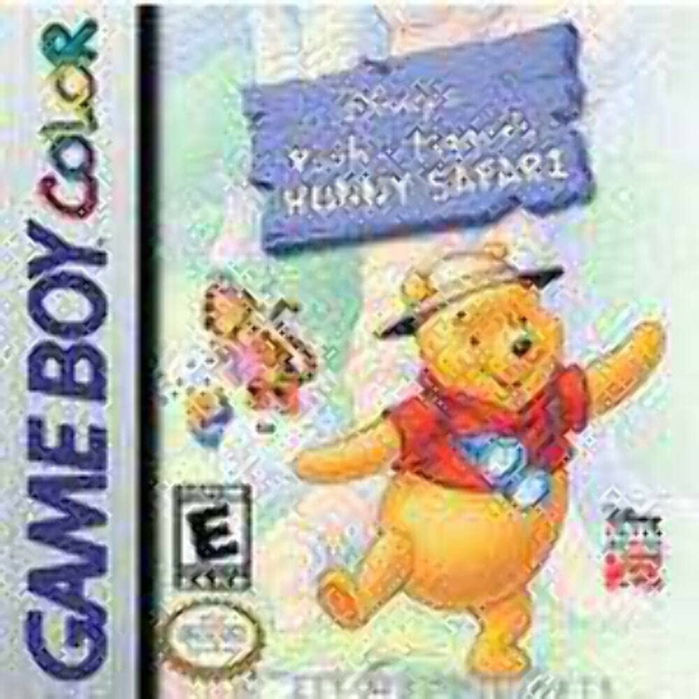 Pooh And Tigger's Hunny Safari - Game Boy Color 北米版 GBC ゲームボーイカラー 海外版ソフト